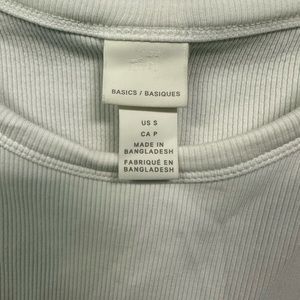 White T-shirt H&M 99% new